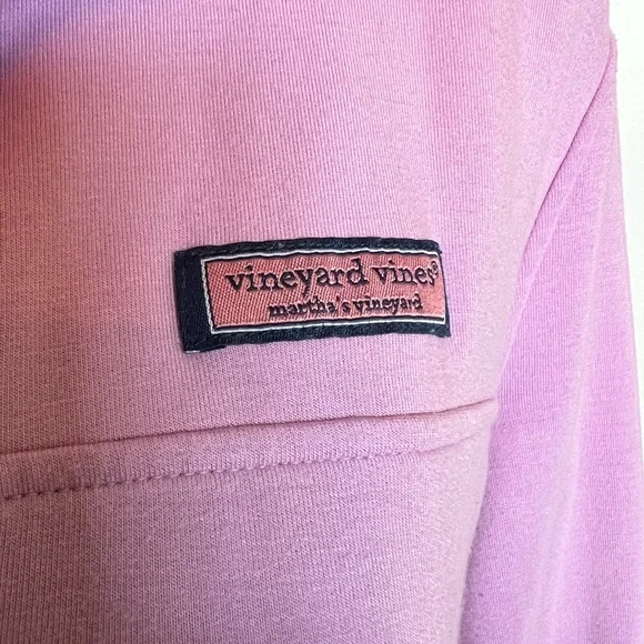 🤍Vineyard Vines Women's Soft Lilac Dreamcloth Shep Shirt/Sweater - Picture 7 of 13